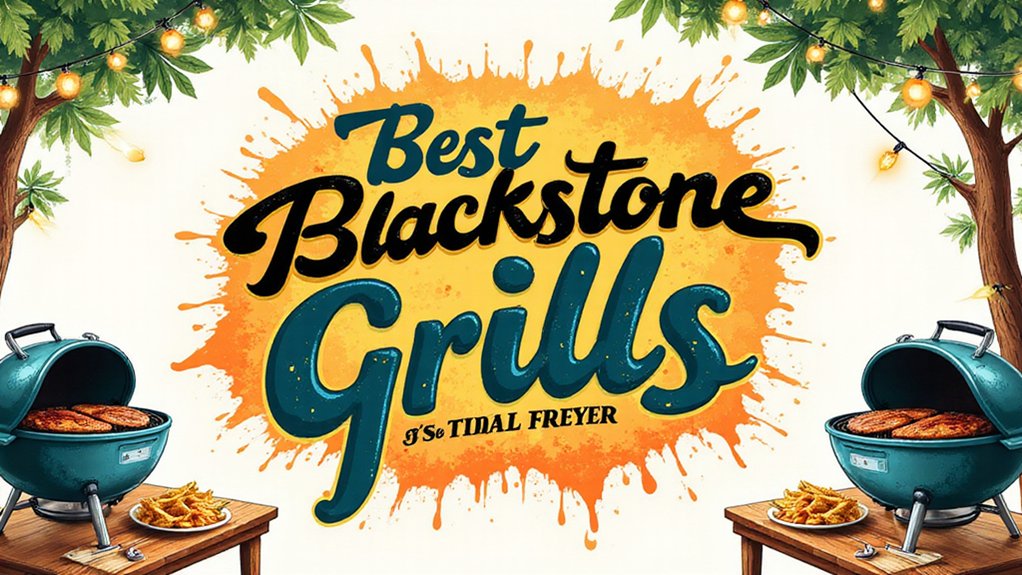 backyard bbq deep fryer blackstone grills