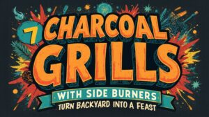 Read more about the article 7 Charcoal Grills With Side Burners That Turn Backyard Cooking Into a Feast