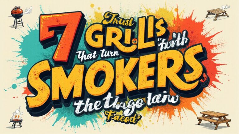 backyard feast with gas grills
