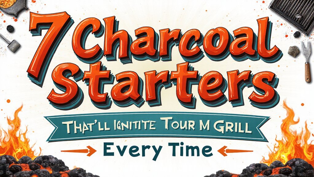 charcoal starters ignite grill consistently