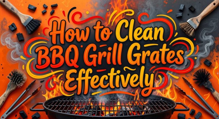 clean bbq grill grates effectively