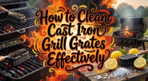 Read more about the article How to Clean Cast Iron Grill Grates Effectively