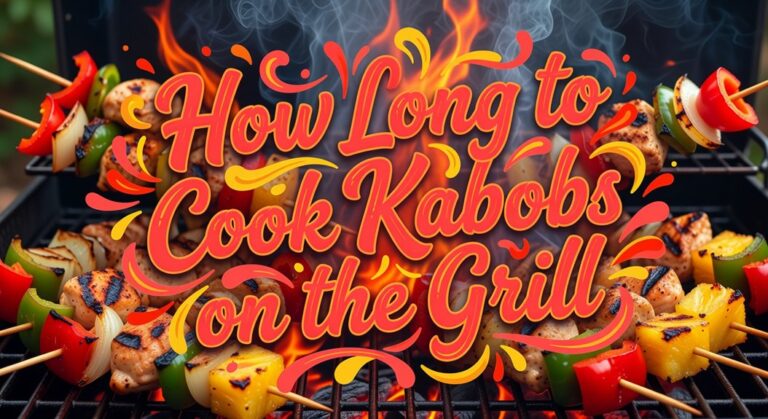 cooking duration for grilled kabobs