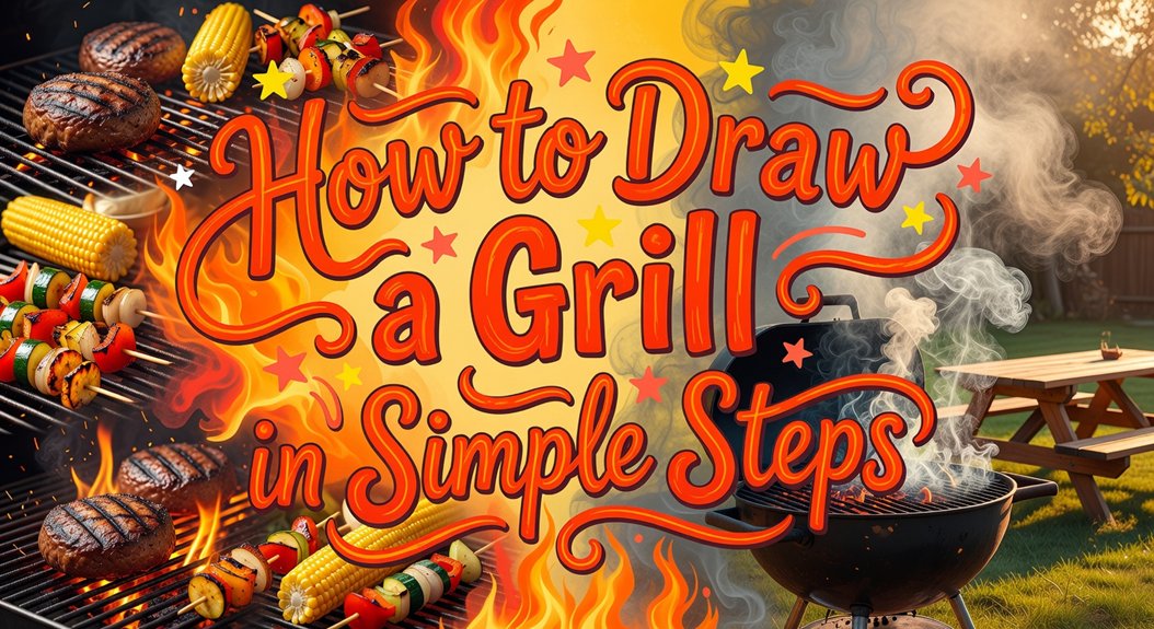 Read more about the article How to Draw a Grill in Simple Steps