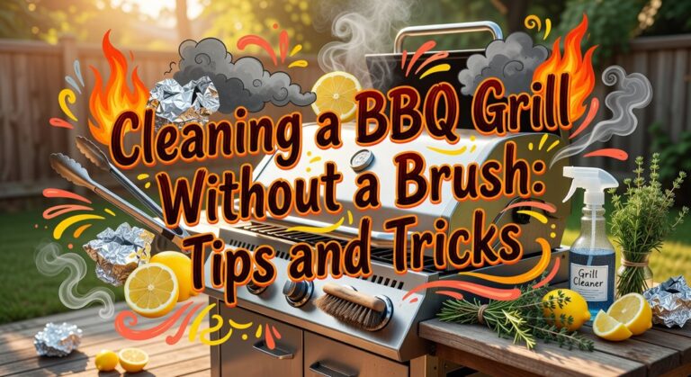 effective grill cleaning without brushes