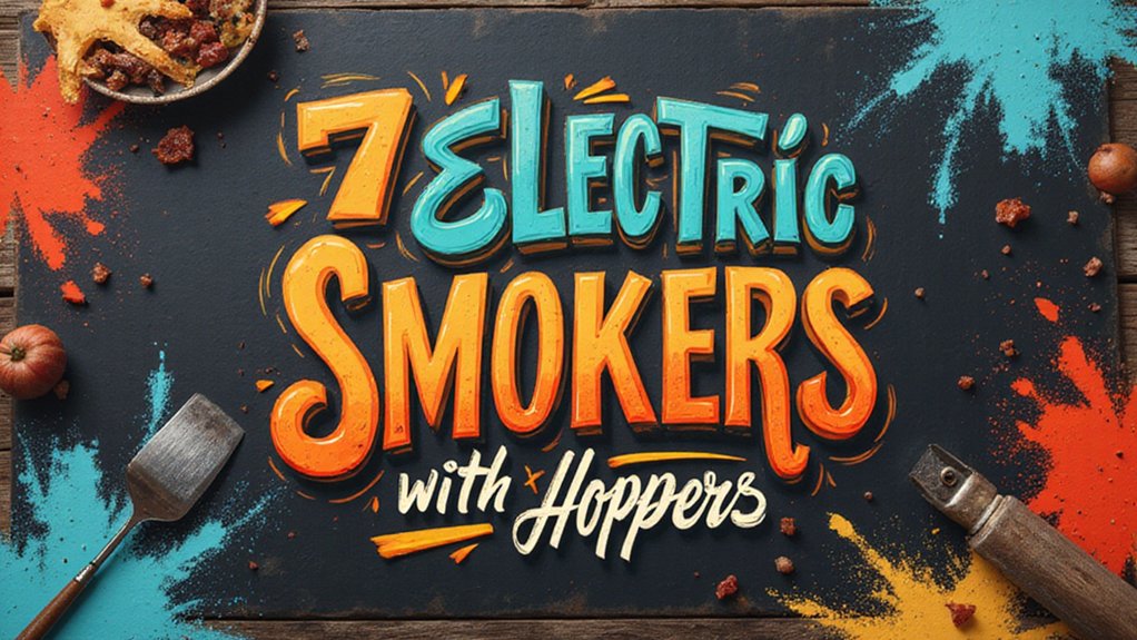electric smokers with hoppers wow bbq