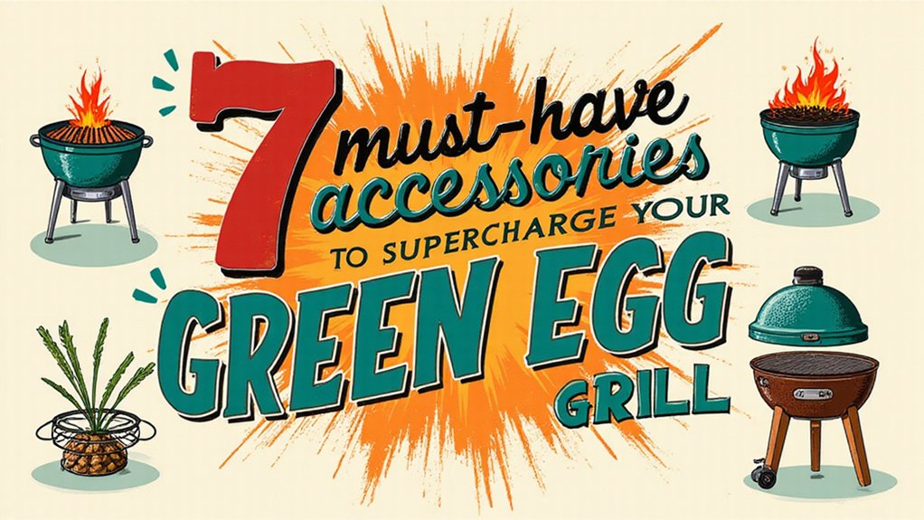 7 Must-Have Accessories to Supercharge Your Green Egg Grill