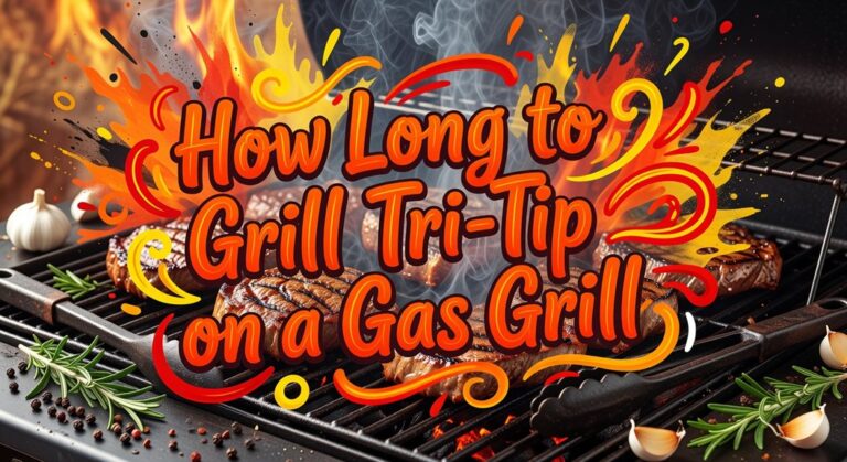 grill duration for tri tip gas grilling