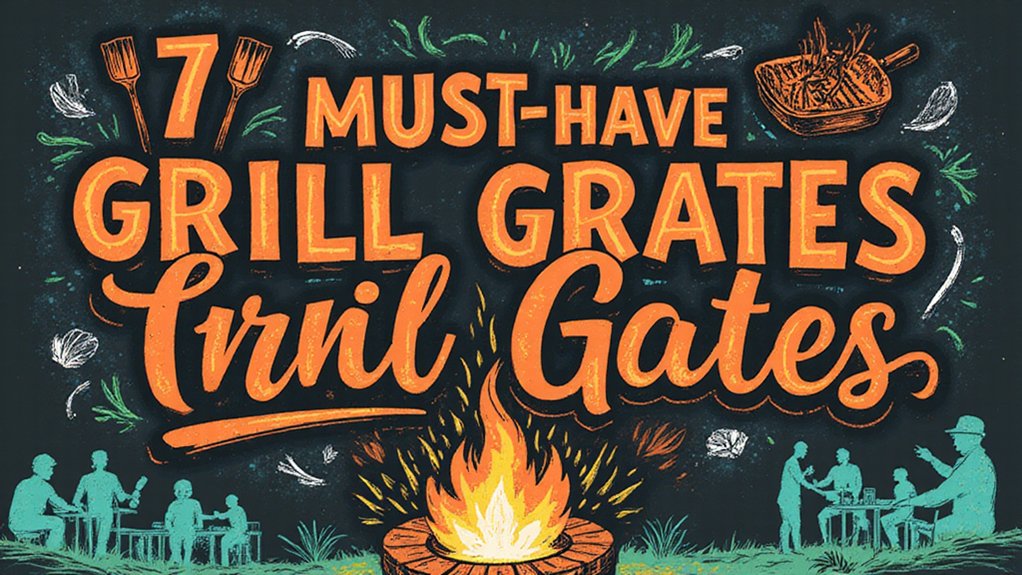 grill grates enhance fire pit cooking