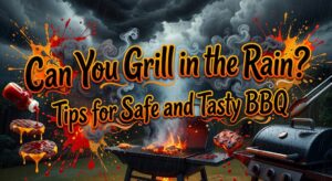 Read more about the article Can You Grill in the Rain? Tips for Safe and Tasty BBQ