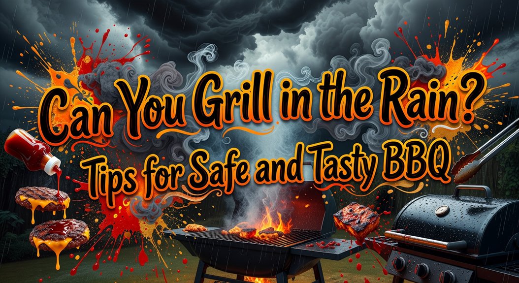 Read more about the article Can You Grill in the Rain? Tips for Safe and Tasty BBQ
