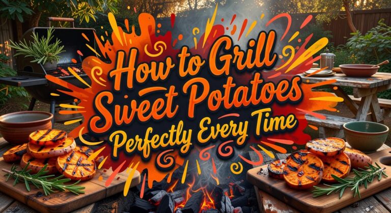grill sweet potatoes perfectly every time