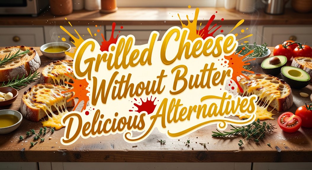grilled cheese alternatives without butter