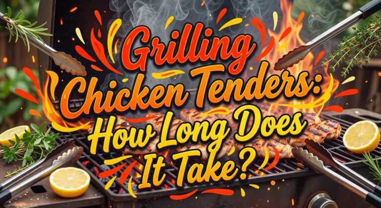 grilling time for chicken tenders
