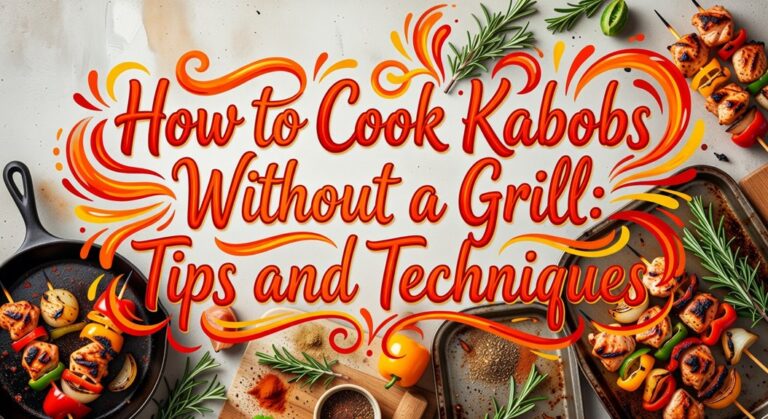 indoor kabob cooking