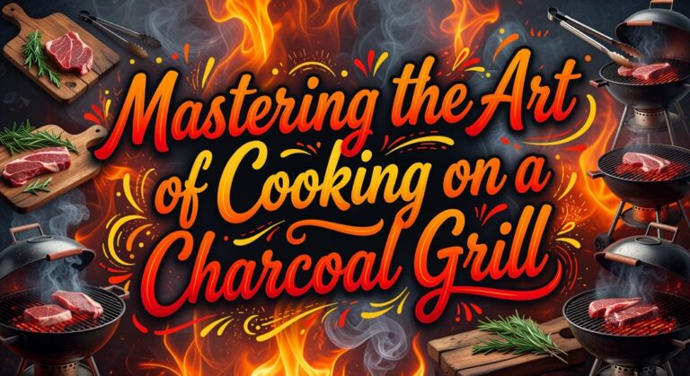 mastering charcoal grill cooking art