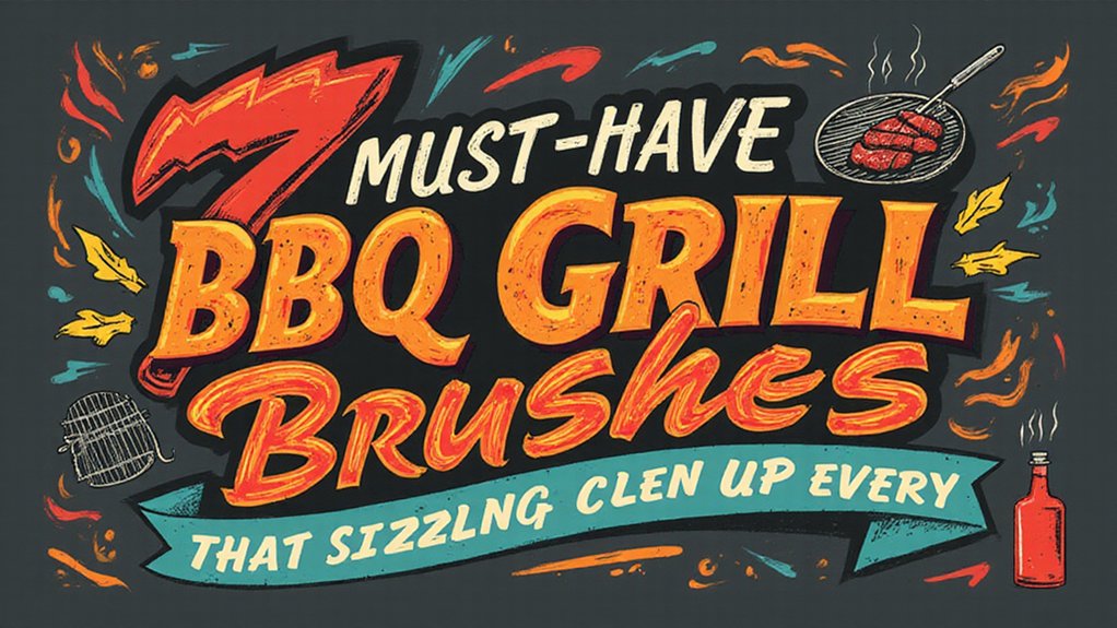 must have bbq grill brushes sizzling clean