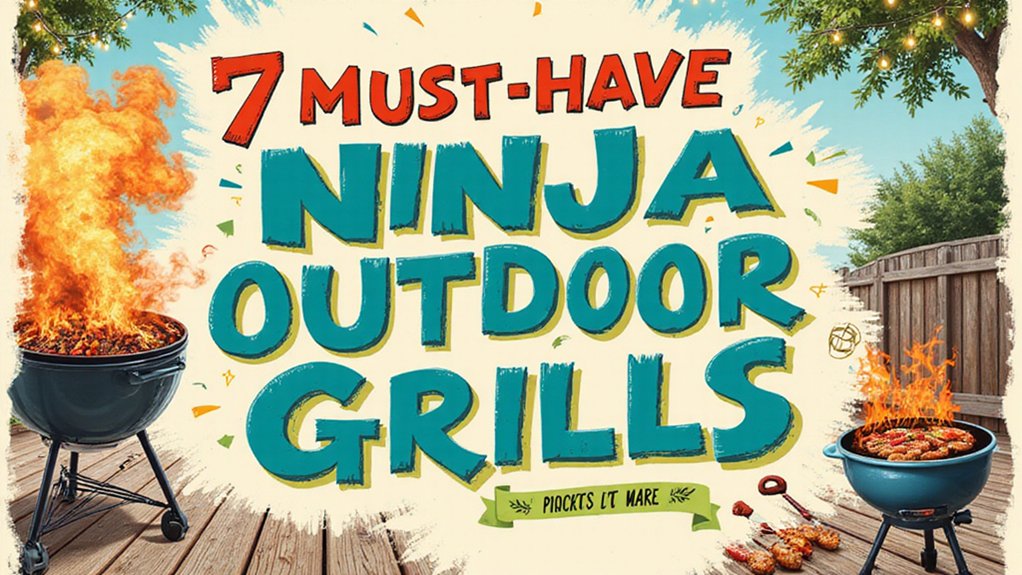 Read more about the article 7 Must-Have Ninja Outdoor Grills That Turn Backyard Cooking Into Art