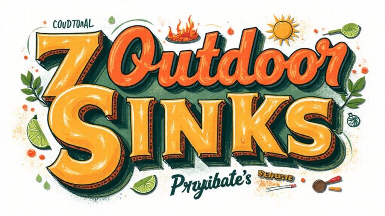 outdoor sinks elevate grilling experience