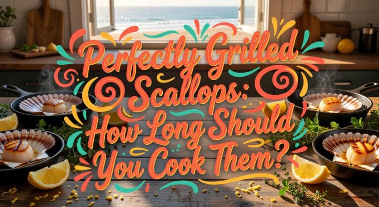 perfectly grilled scallops cooking duration