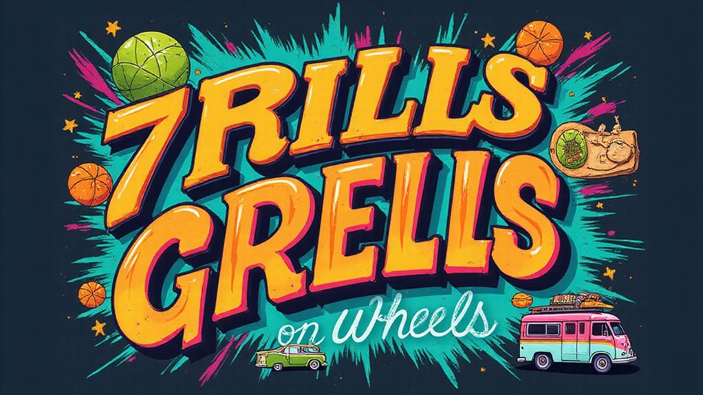 portable wheeled backyard food trucks
