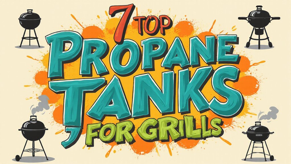 powerful 20 lb propane grill tanks
