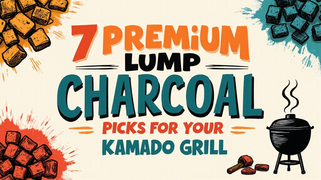 premium charcoal picks for kamado