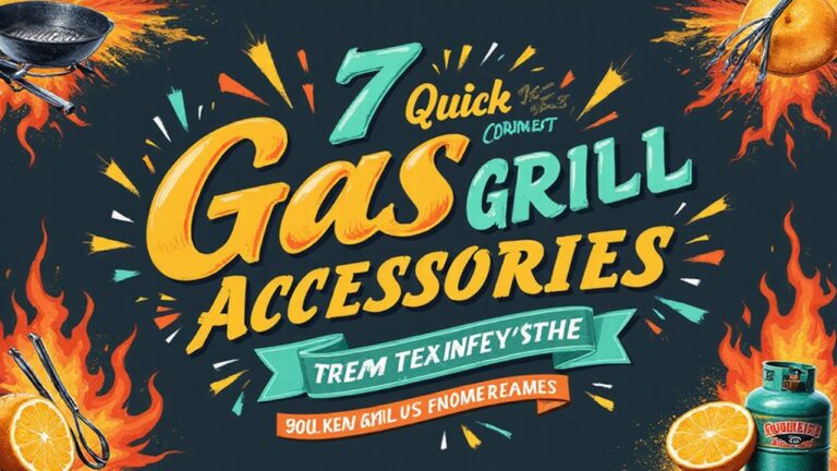 quick connect gas grill accessories