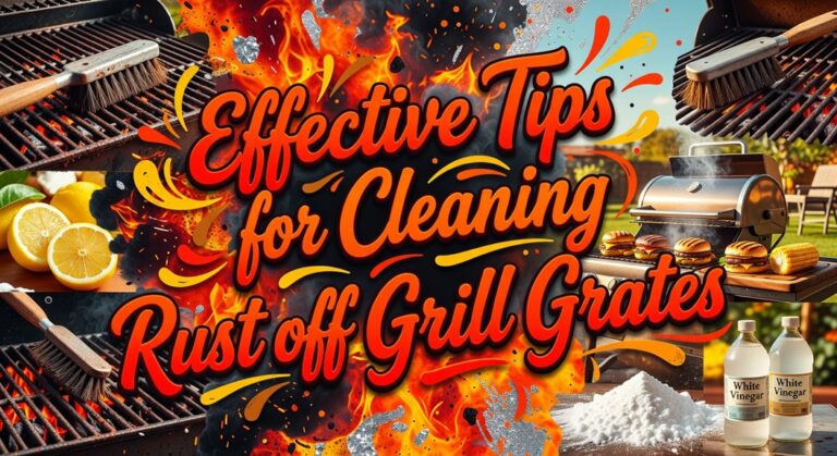 rust removal from grill grates