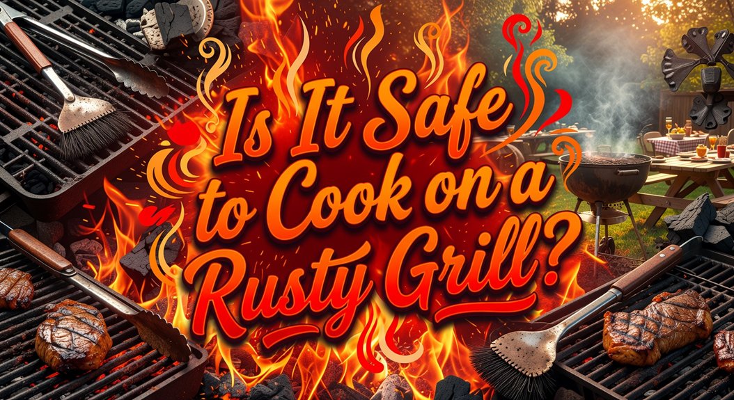 Read more about the article Is It Safe to Cook on a Rusty Grill?