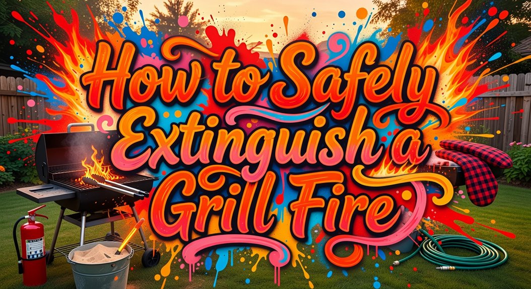 Read more about the article How to Safely Extinguish a Grill Fire