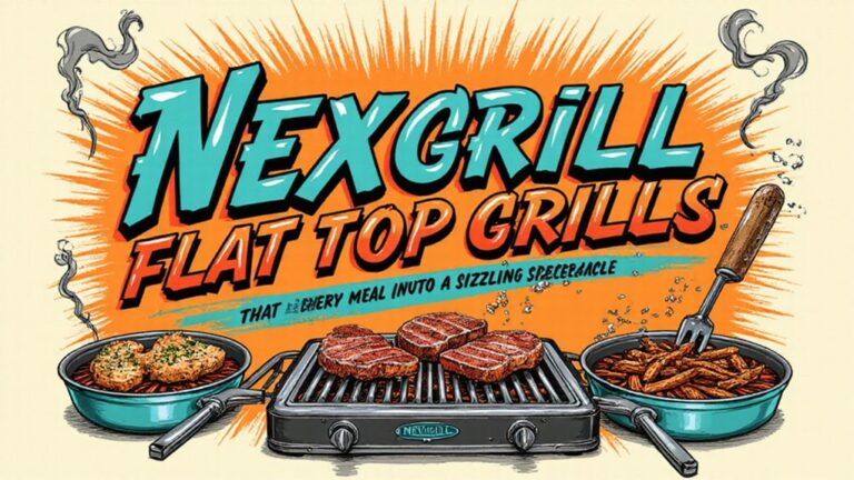 sizzling spectacle flat top grills