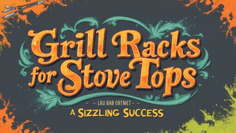 sizzling stove top grill rack success