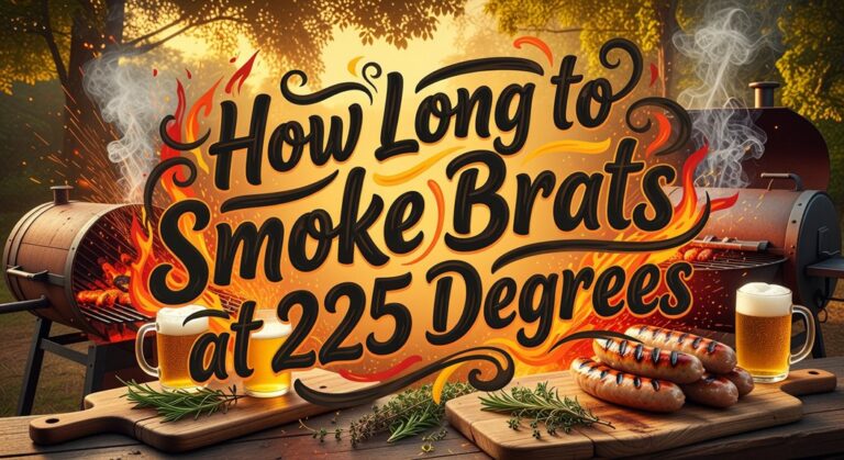 smoke brats at 225 degrees