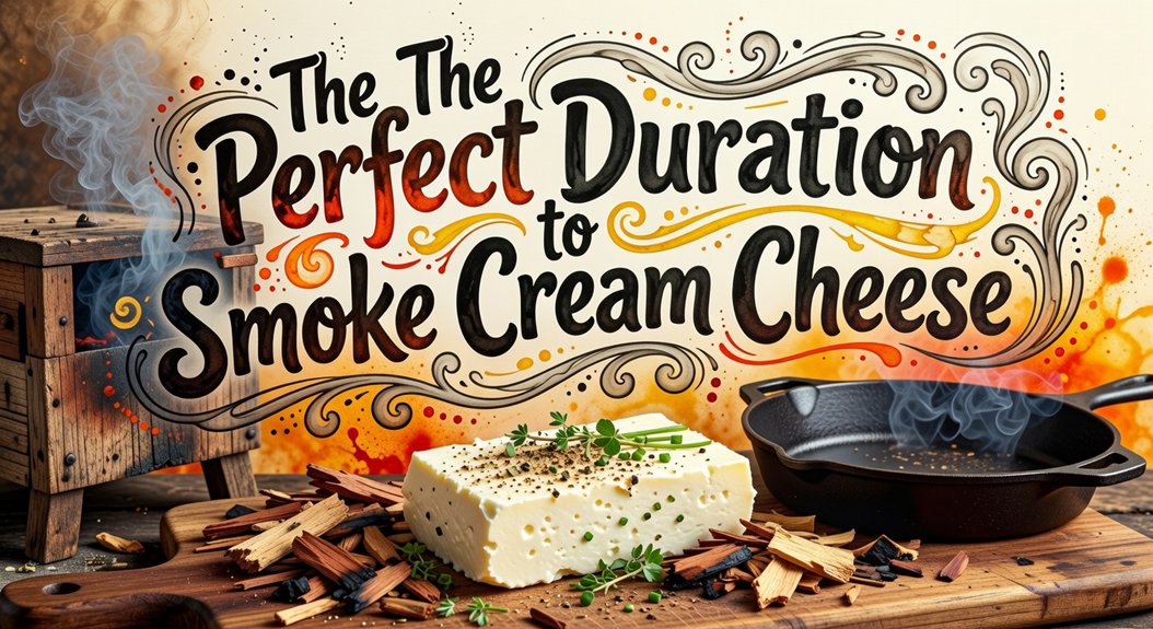 smoke cream cheese optimally timed