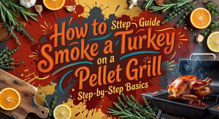 smoke turkey pellet grill instructions