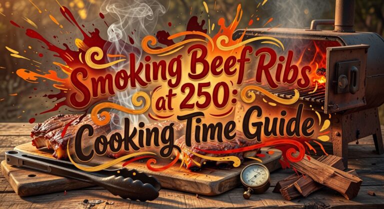 smoking beef ribs cooking time