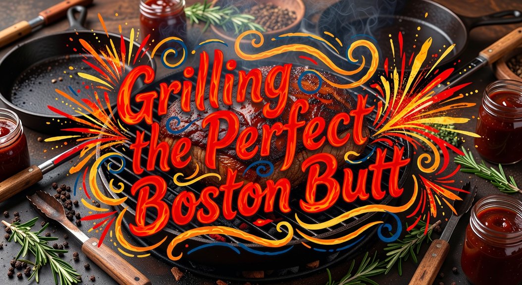 smoking tender pork shoulder barbecue