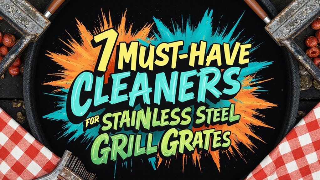 7 Must-Have Cleaners for Stainless Steel Grill Grates
