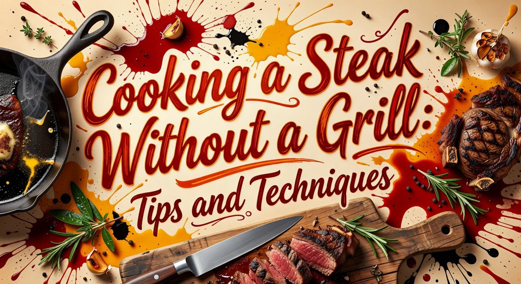 steak cooking without grill techniques