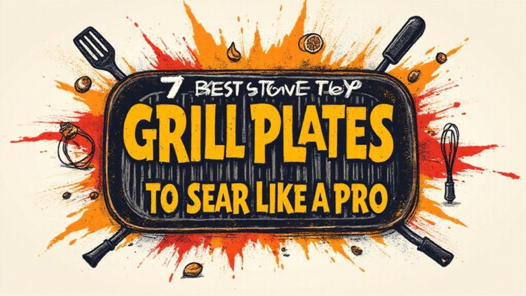 stove top searing grill plates