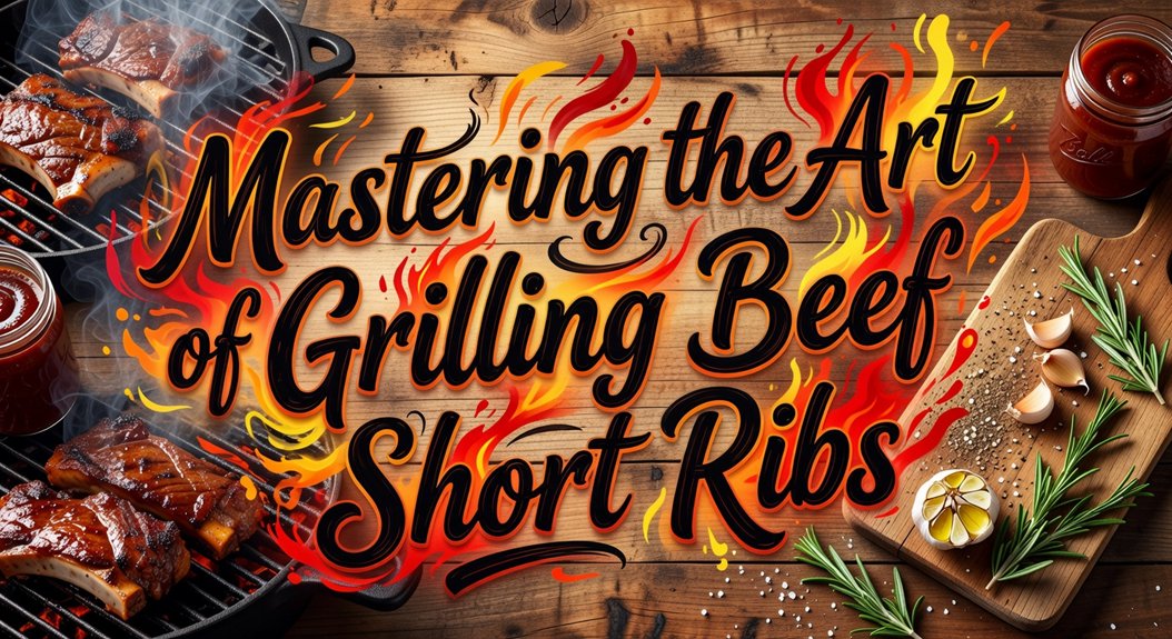 succulent tender flavorful grilled beef ribs