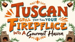 Read more about the article 7 Tuscan Grills That Turn Your Fireplace Into a Gourmet Haven