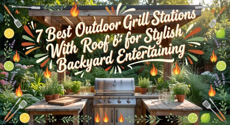 stylish rooftop grill stations